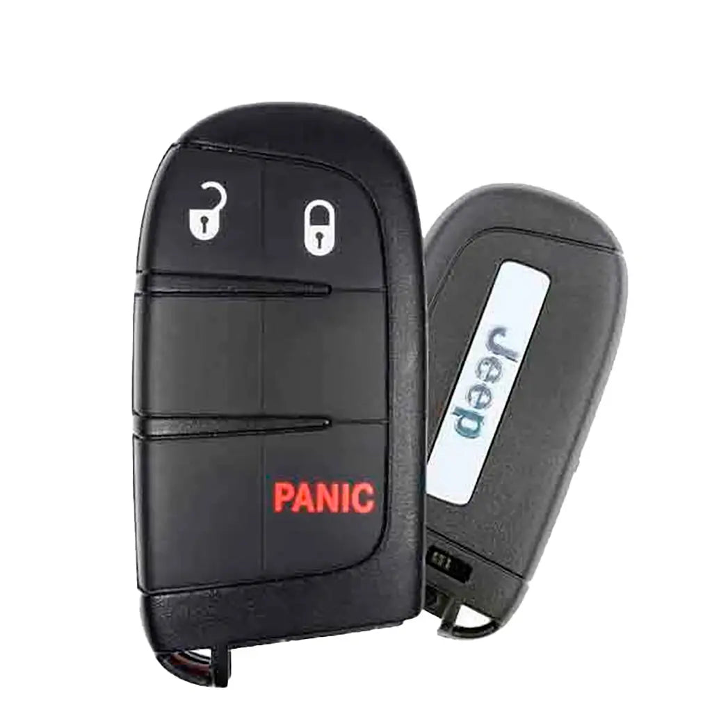 2015-2020 (OEM Refurb) Smart key for Jeep Renegade | PN: 6MP33DX9AA / M3N-40821302 2015-2020 (OEM Refurb) Smart key for Jeep Renegade | PN: 6MP33DX9AA / M3N-40821302
